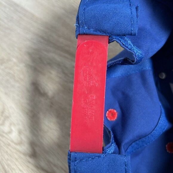 Vintage Detroit Pistons Hat Snapback NBA Basketball Twins Blue Red Cap - Picture 7 of 9